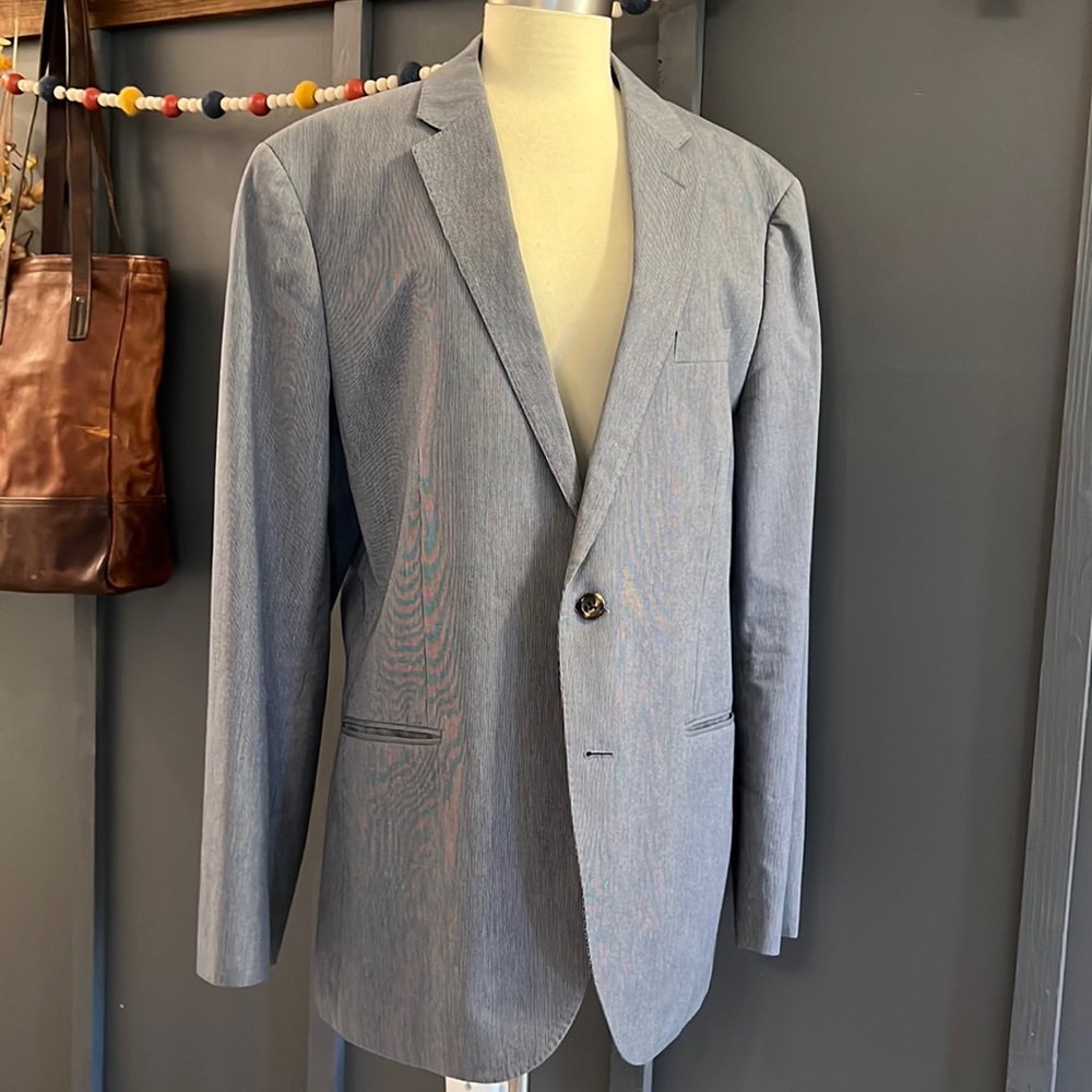 JCREW Ludlow Men’s Pinstripe Suit
